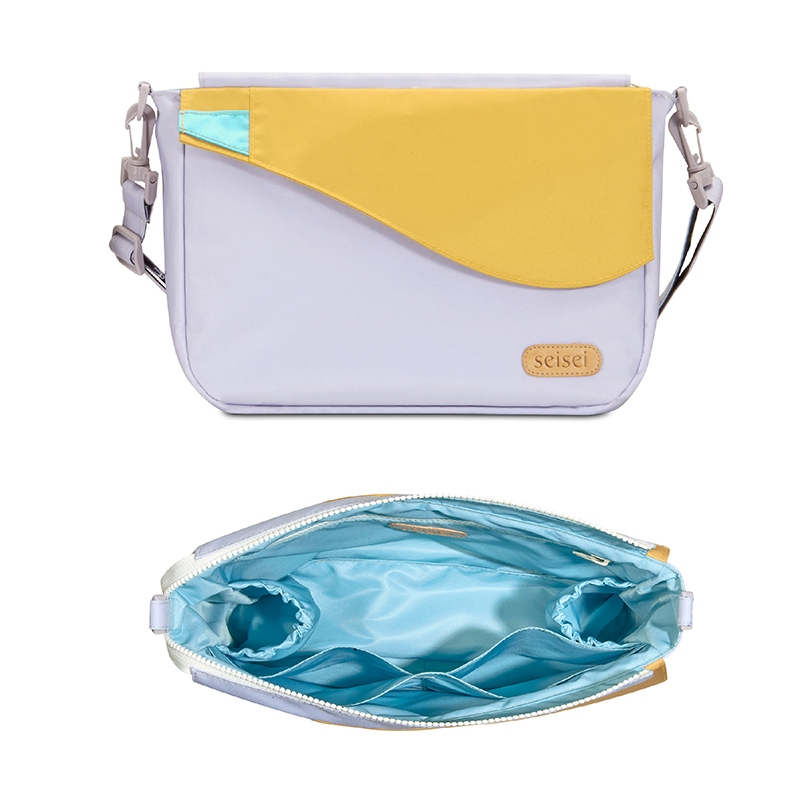 Eco-friendly Crossbody bag & tote bag Two-in-one, Reversible yoyo bag(Bumblebee), , large