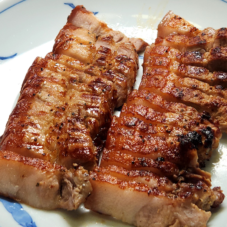 Taiwanese-Style Salted Pork Belly with Shio Koji and Garlic, , large