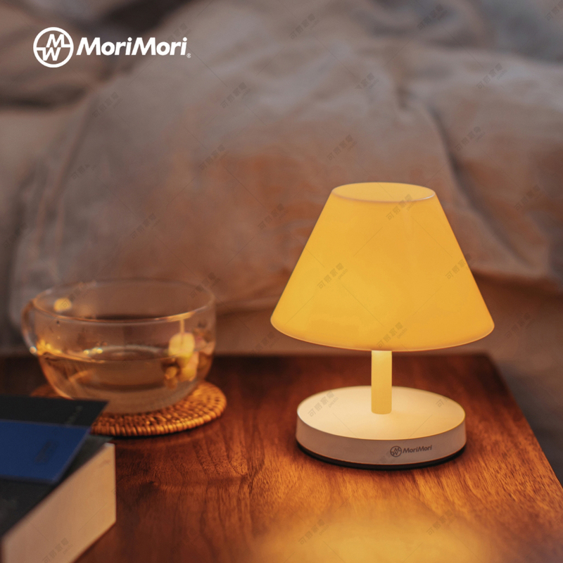 【可易家電】日本MoriMori LED T-Light CAFE 傘型造型燈 FTL-2102-WH, , large