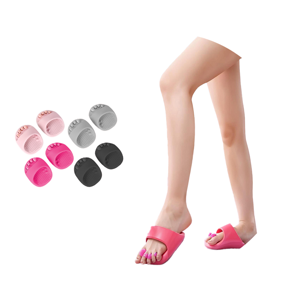 日本設計 五趾矯正半掌拖鞋 足弓矯正訓練器, , large