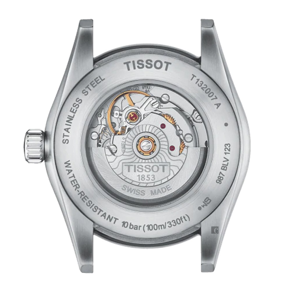 TISSOT 天梭 T-MY LADY 真鑽珍珠貝機械女錶-29.3mm T1320071111600, , large
