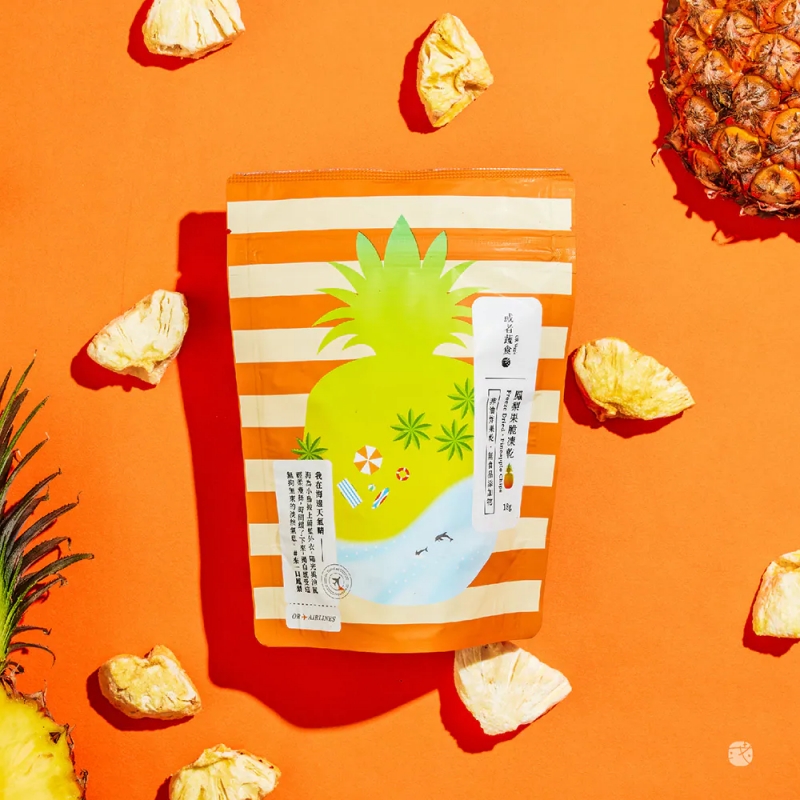 [OR Veggie]Freeze Dried . Pineapple Chips, , large