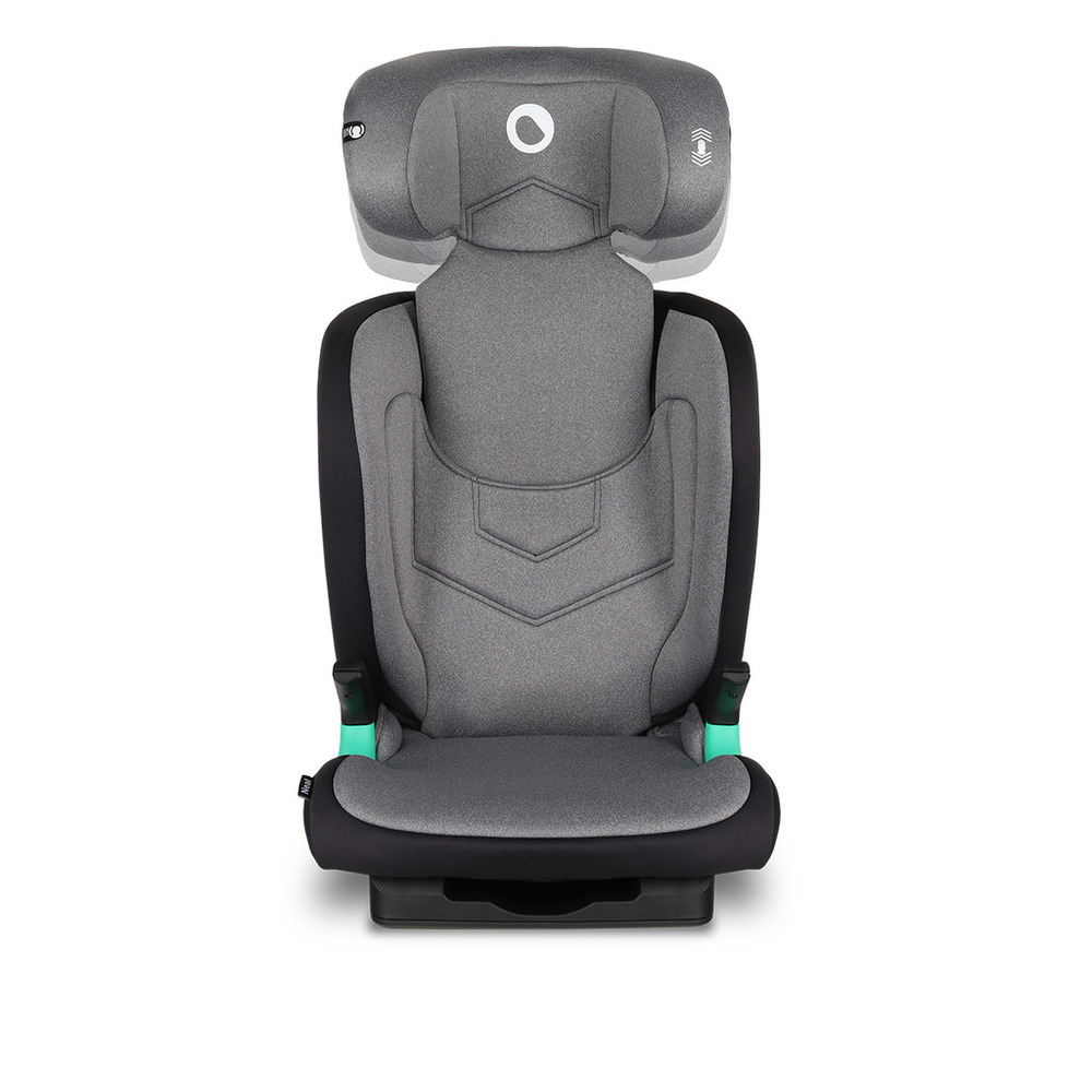 【Lionelo】3~12歲ISOFIX成長型輔助汽座 Neal 岩石灰  (ISOFIX/安全帶兩用 成長座椅 R129 I-size), , large
