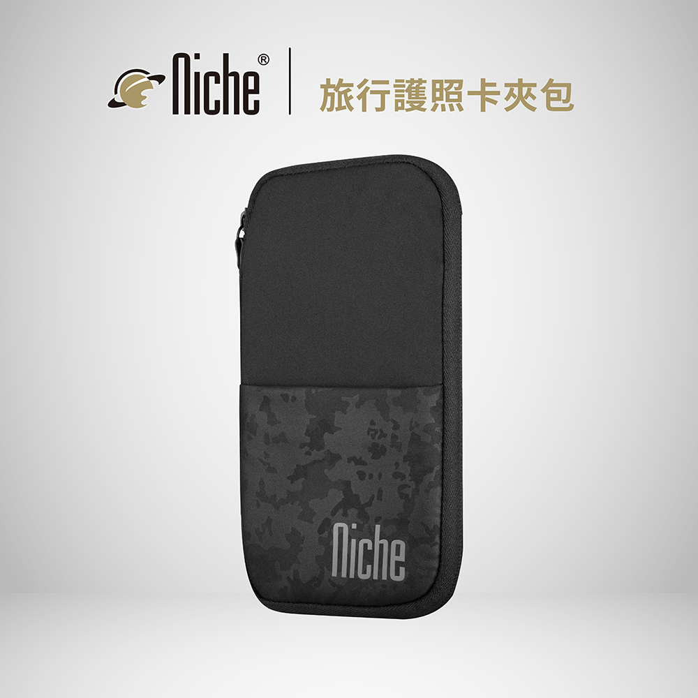 【Niche 樂奇】護照卡夾包 旅行防盜證件包 N-19810  附肩背帶, , large