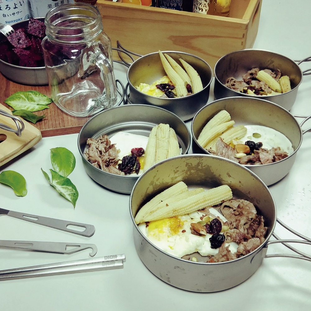 【純鈦平底鍋】平底鍋 鈦鍋 露營 環保餐具 旅行鍋, , large