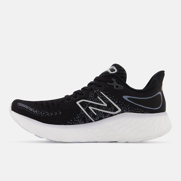 New Balance 1080 V12 女 慢跑鞋 運動 路跑 D 寬楦 緩震 舒適 透氣 黑白 [W1080B12], , large
