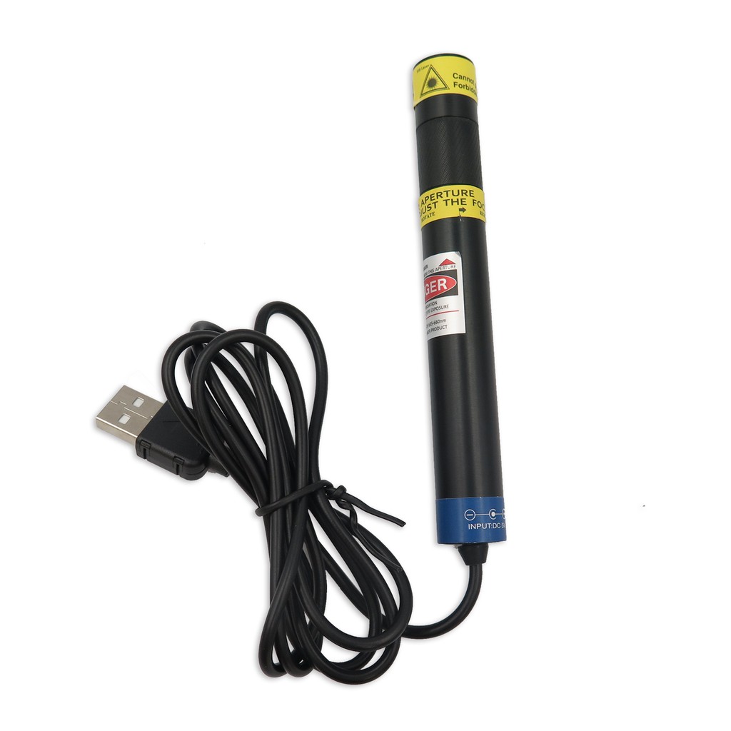 Adjustable Focus Laser Pointer / Green Beam with Adjustable Focus / 1 Set (Includes Base), , large