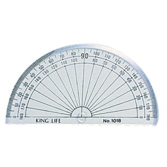 徠福 Life 半圓分度器(NO.1018), , large