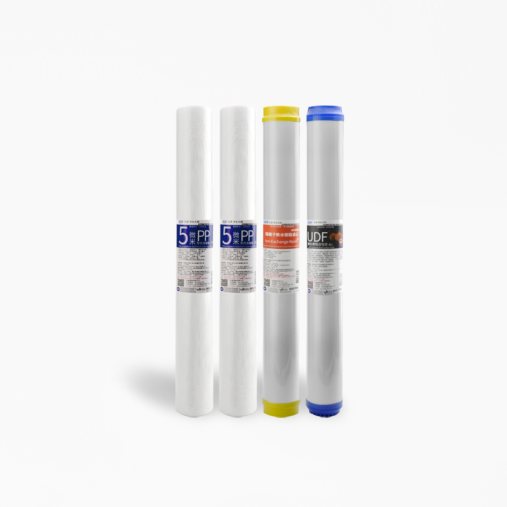 【怡康淨水】20吋標準 三道式濾心組, , large