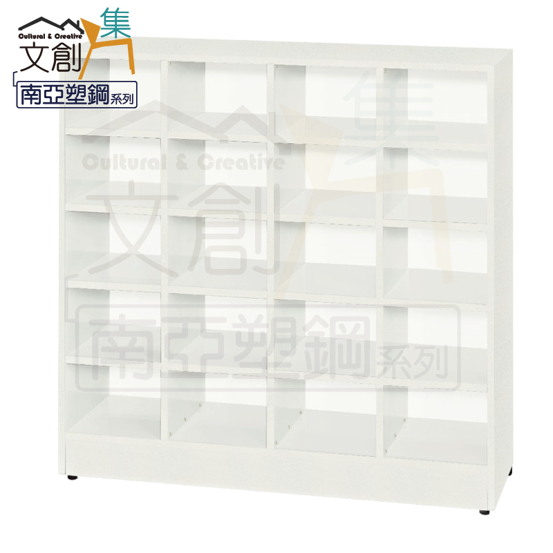 【文創集】捷安 環保3.2尺南亞塑鋼開放式鞋櫃/收納櫃客約商品), , large