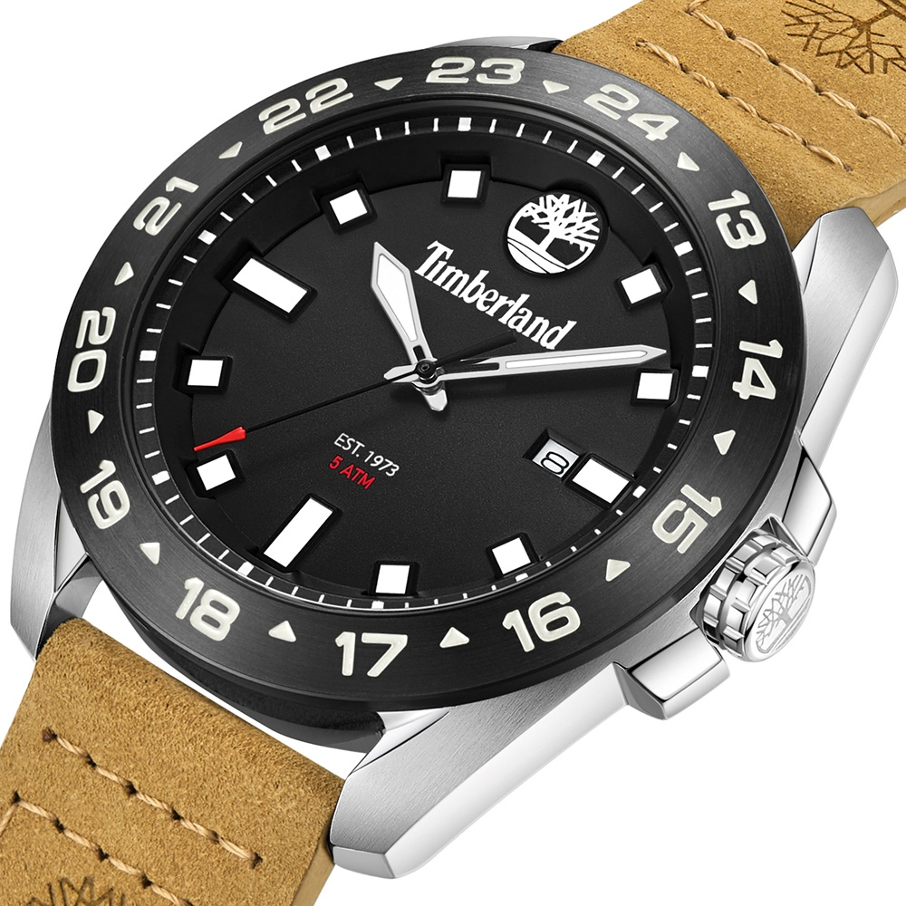 Timberland 天柏嵐 CARRIGAN系列 美式潮流大三針手錶44mm TDWGB0029401, , large