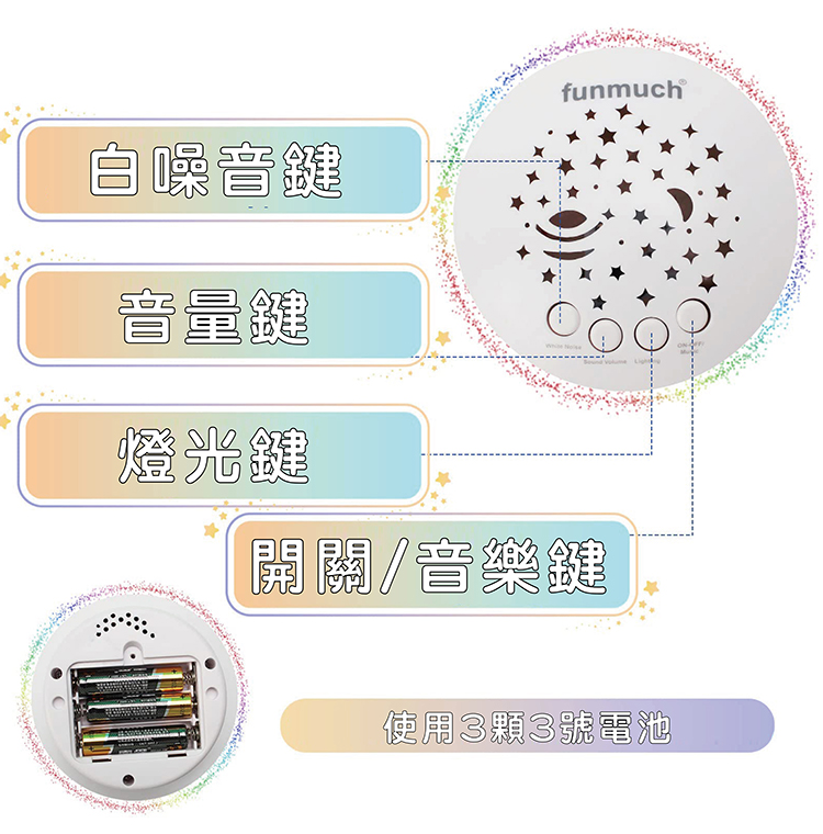 【啾愛你】聲光投影幼兒安撫機-牛牛, , large