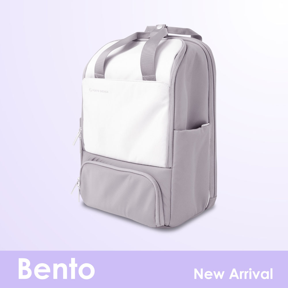 【複製】【FORYU】BENTO 便當包-薰霧紫, , large