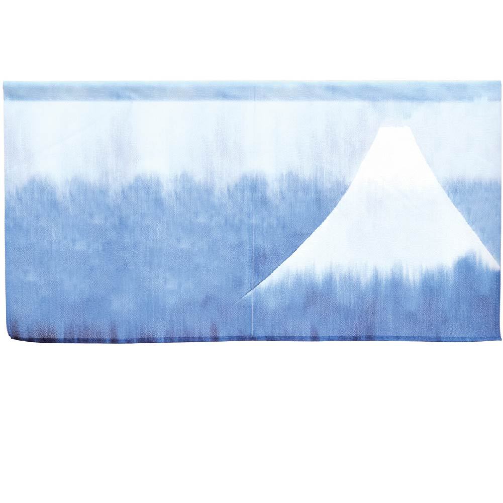 日本製【コスモ】短門簾《寧靜富士山》, , large