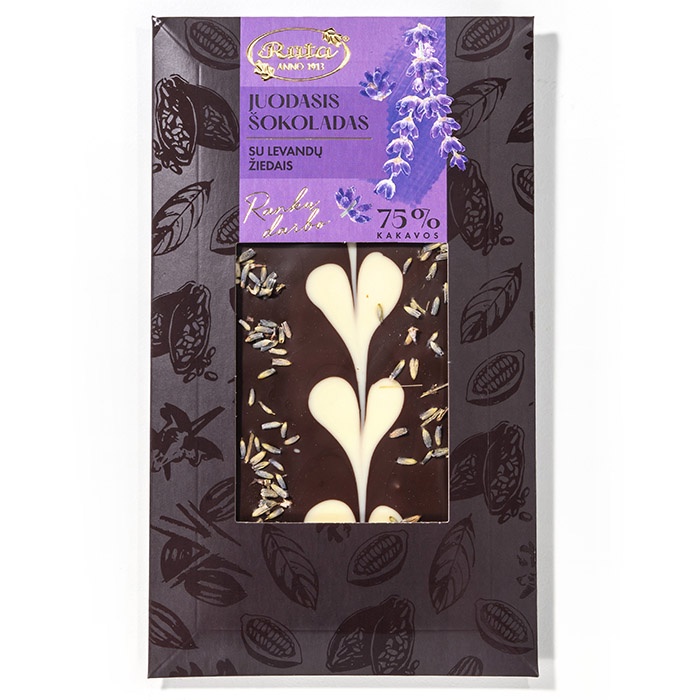 Chocolate with Lavender Flowers, , large