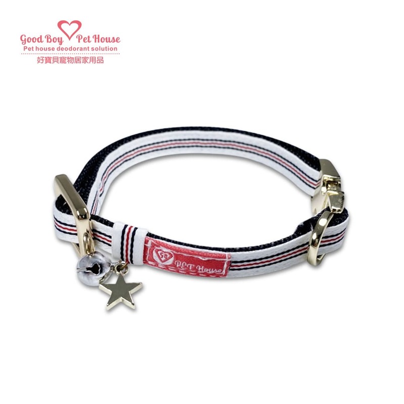 GBPH Coke boy series white sporty pet collar L, , large