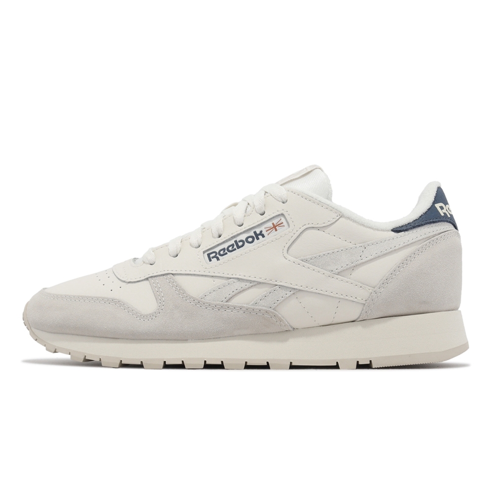 REEBOK CLASSIC LEATHER 休閒鞋 麂皮 復古穿搭 白藍 100032773 23FW 【樂買網】, , large