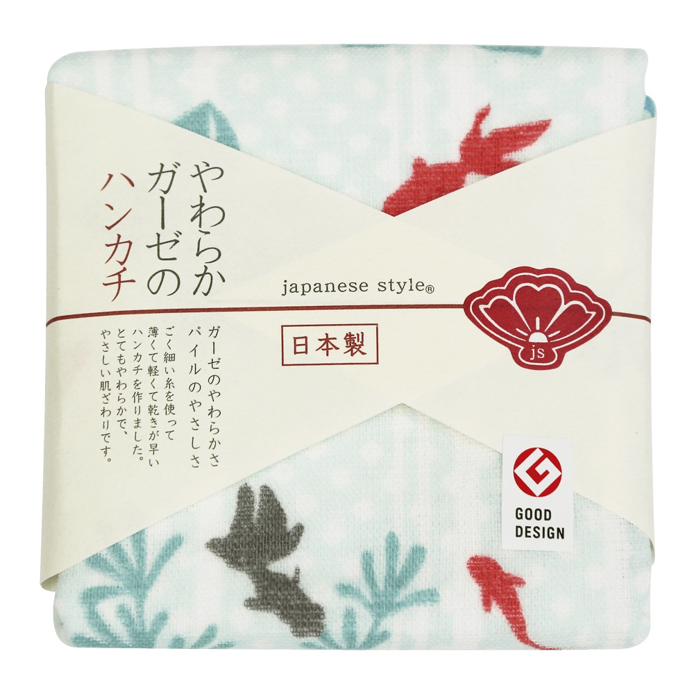 【內外織物】日本製 大阪泉州方巾 純棉紗布 手帕 日本手帕 小毛巾 小方巾 紗布手帕