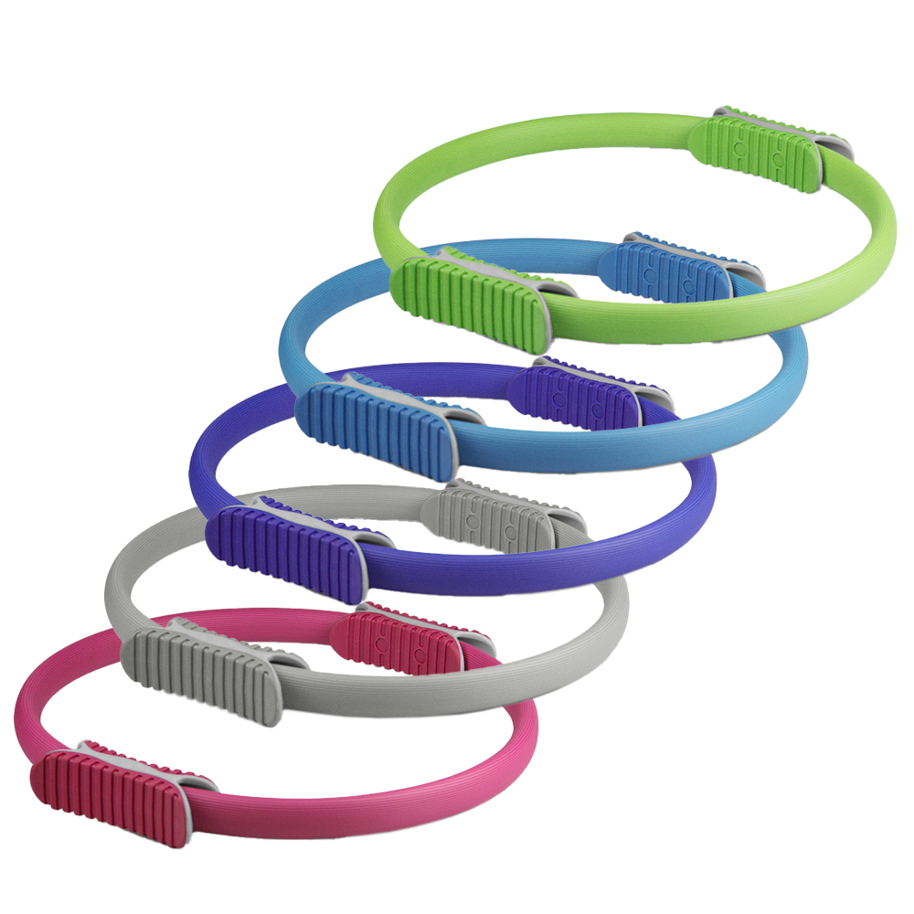 Upgraded and thickened grip Pilates ring /green, , large