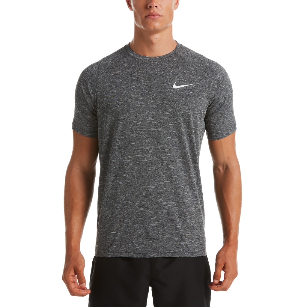 NIKE Heather 成人男機能防曬T恤 運動上衣 抗UV UPF 40+ DRI-FIT NESSA589, , large