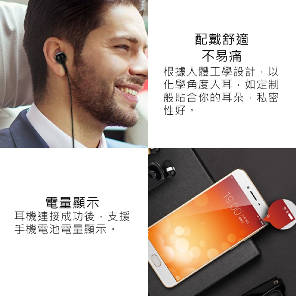 【Haomi Enterprise】Fineblue Bluetooth Headphones, , large