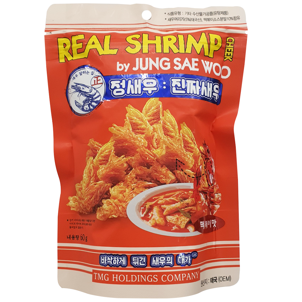 JUNG SAE WOO Shrimp Cheek Snack-Tteokbo, , large