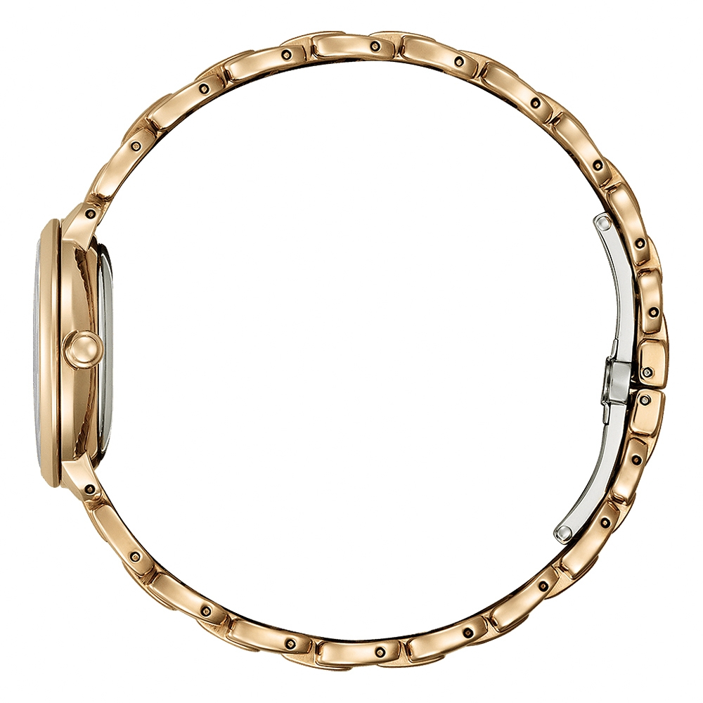 CITIZEN 星辰 聖誕節推薦錶 L系列 光動能大三針女錶 EM0929-81Y, , large