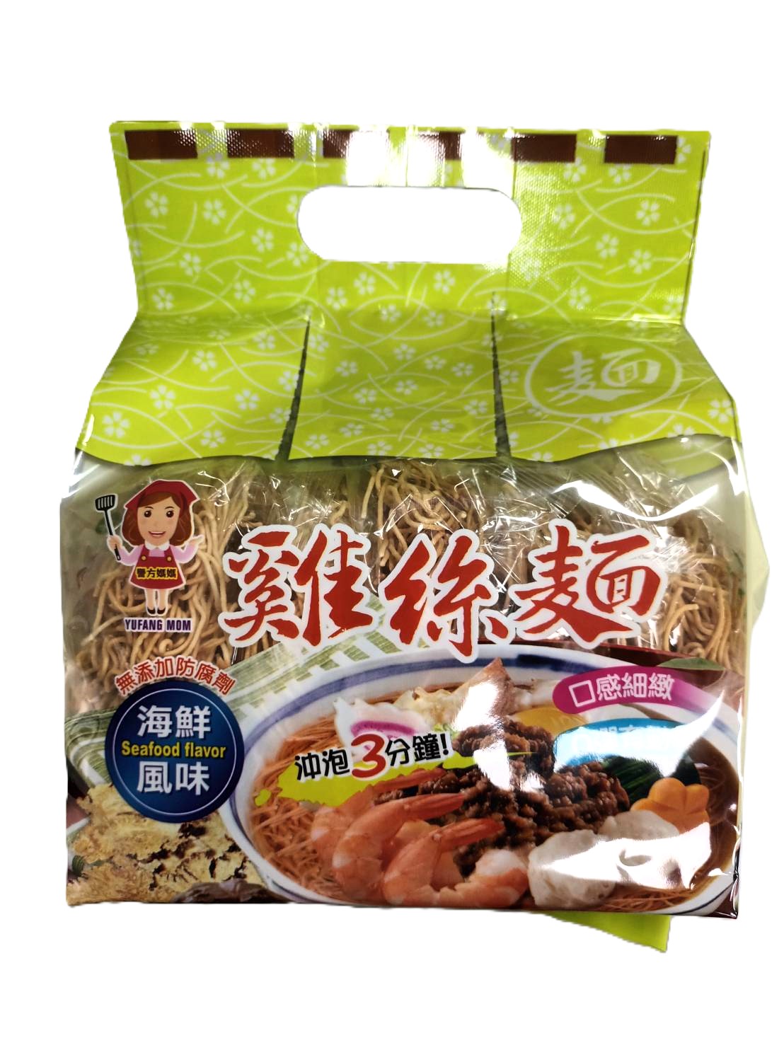 【譽方媽媽】海鮮雞絲麵, , large