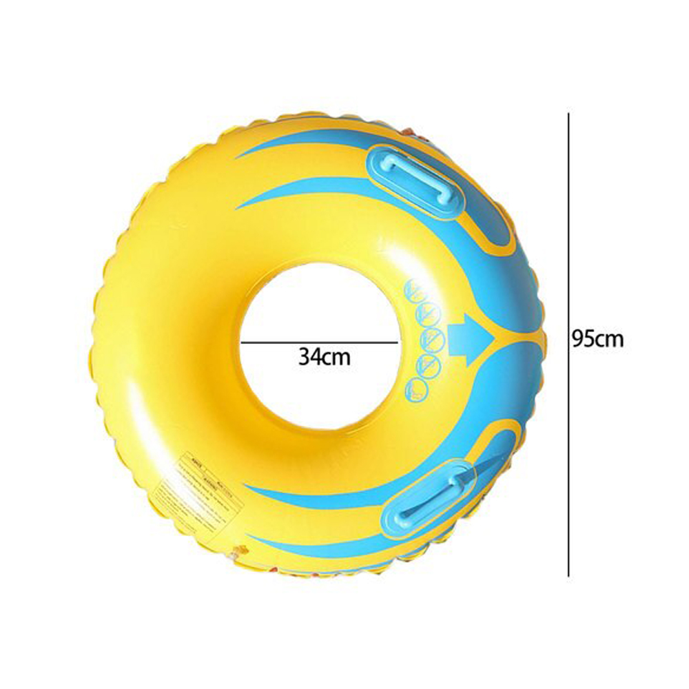 【SV61167】42吋 加厚游泳圈 單人泳圈 雙人8字泳圈 鴛鴦圈 泳圈附把手 親子 成人泳圈 滑水圈 戲水 海邊, , large