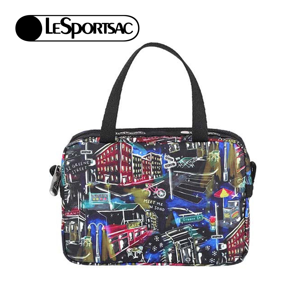 |快速出貨|Lesportsac Micro Bag 迷你小手提包/ 冬日紐約夜景