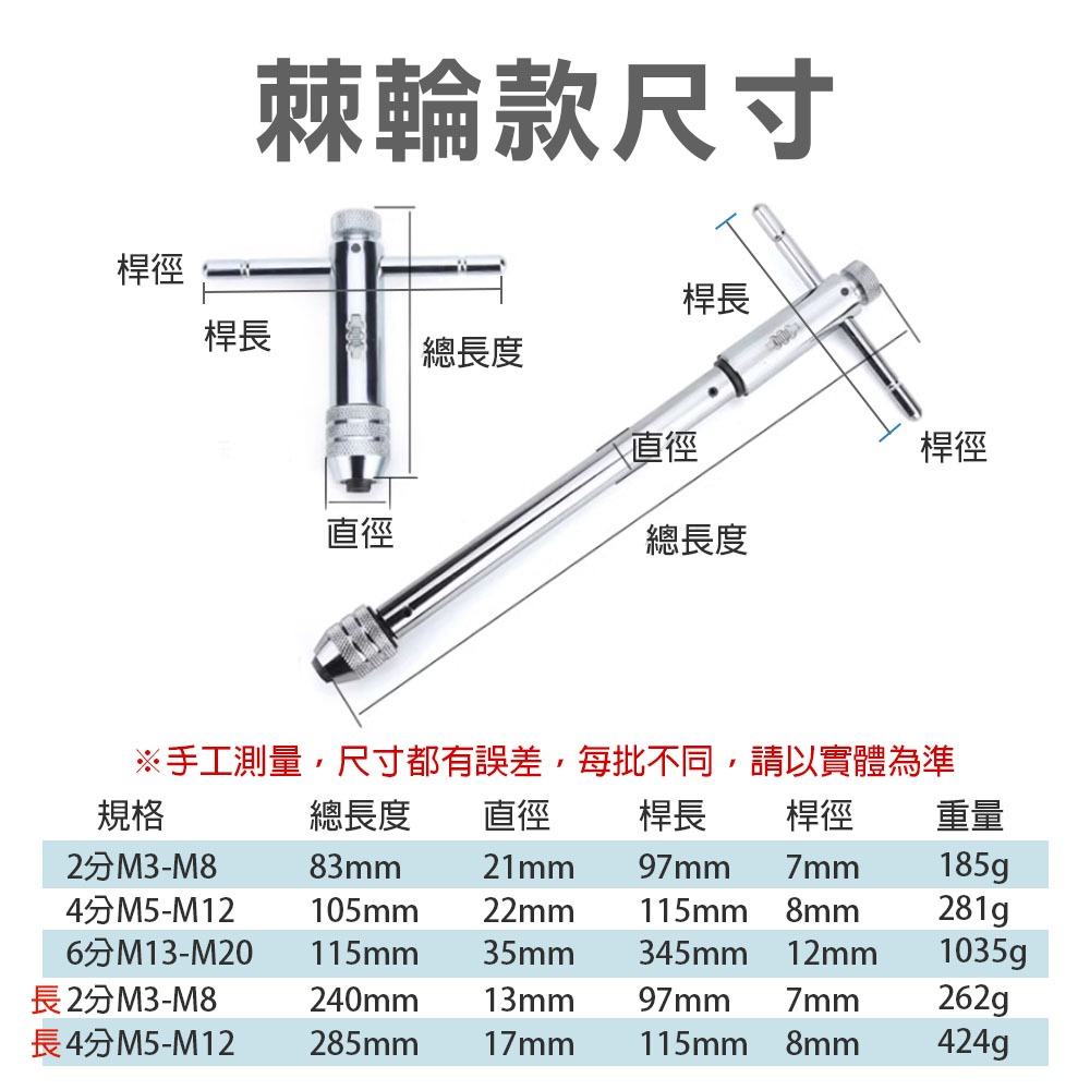 台灣現貨！T型棘輪絲攻板手 螺紋攻牙器 攻牙組 螺絲攻牙器 攻牙板手 絞牙器 絲錐 公制攻牙組 棘輪攻牙器 攻牙刀, , large