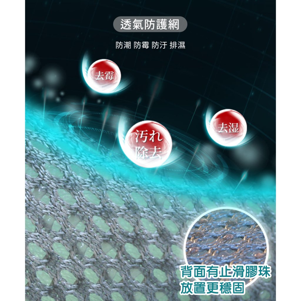 【日本旭川】送兩片 日本技術 AIRFIT 瞬涼透氣涼感坐墊-銀韻款 空氣纖維 辦公室坐墊 透氣坐墊 屁痘 減壓支撐, , large