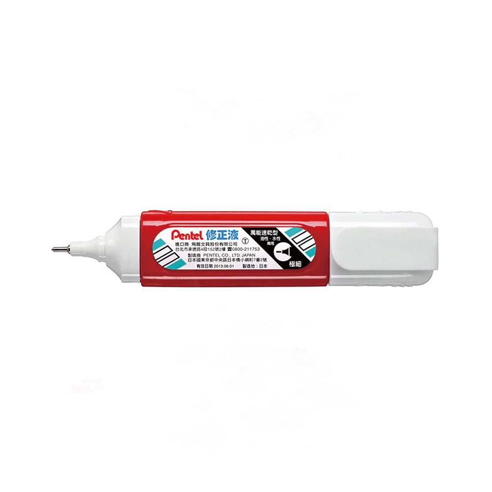 【Pentel 飛龍】極細修正液 0.78mm 12支/ 盒 ZLC31-WTN - 顏色隨機, , large