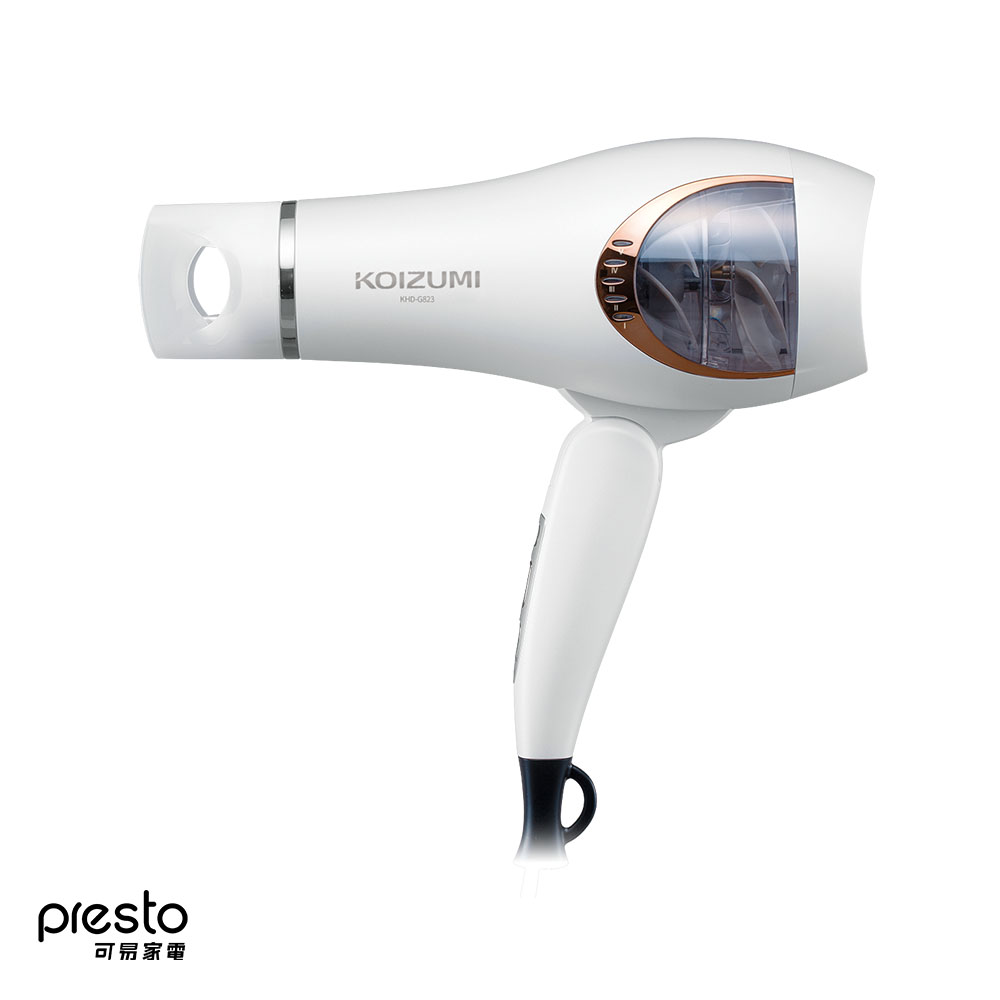 【可易家電】日本KOIZUMI小泉成器 怪物級雙渦輪負離子吹風機 KHD-W823-WE, , large