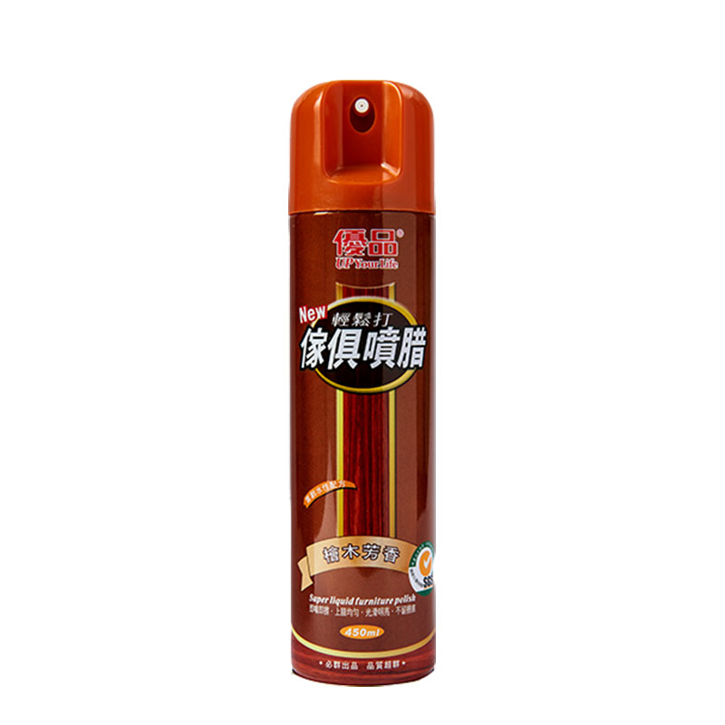 優品輕鬆打傢俱噴腊-檜木450ml, , large