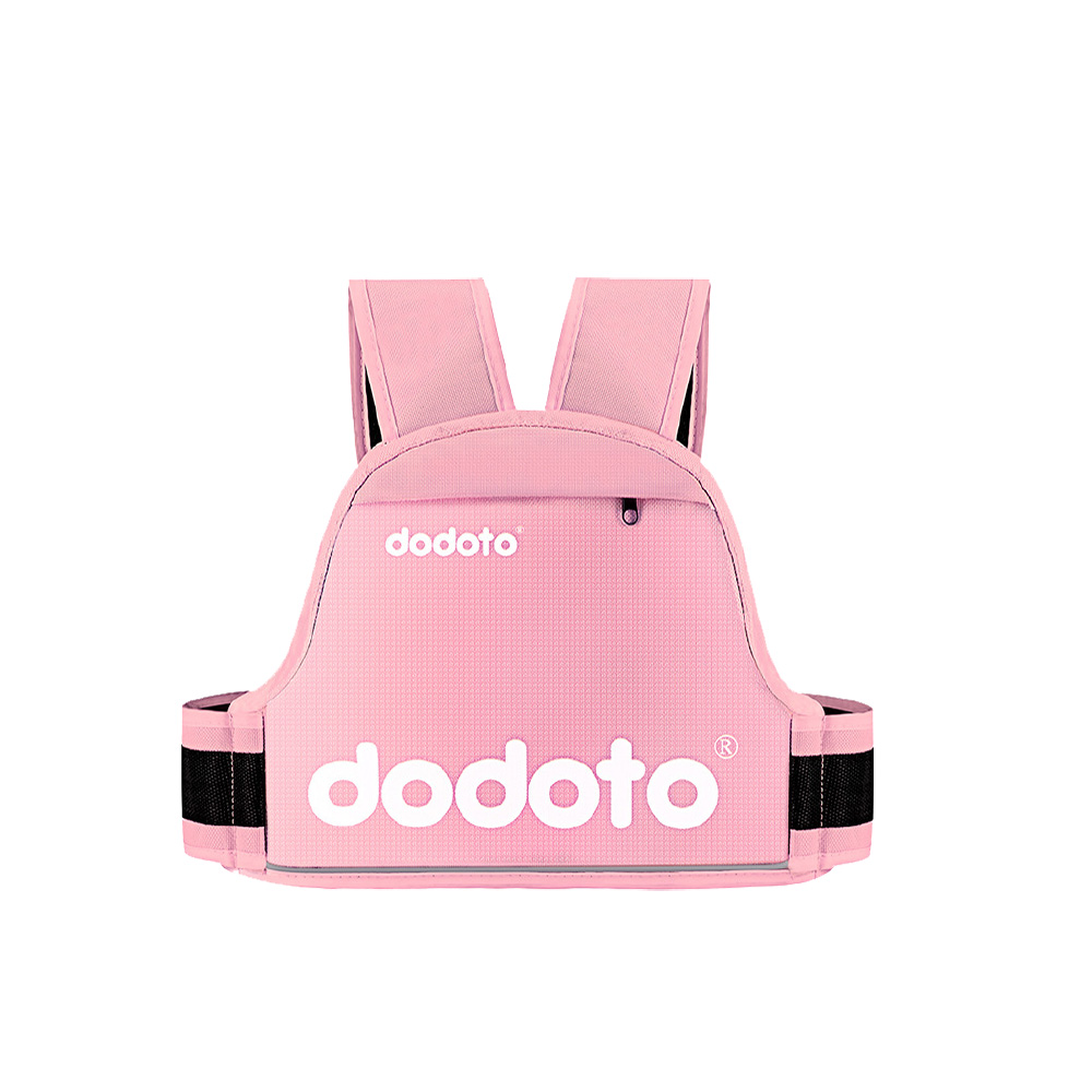 【JAR嚴選】(dodoto)口袋式兒童機車安全帶-粉, 粉, large