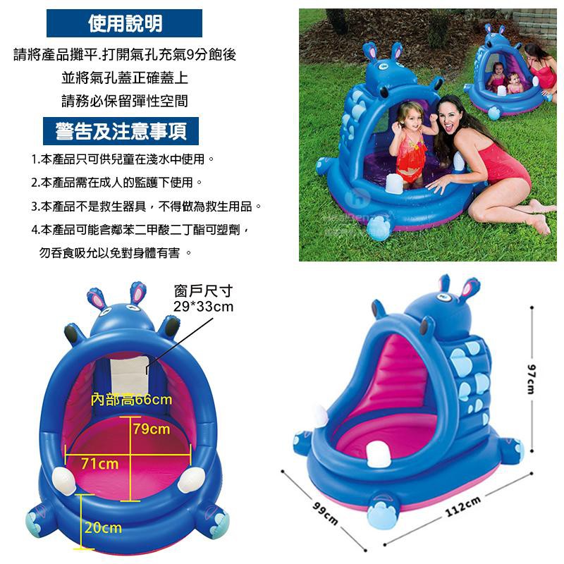 Hippo Swimming Pool , , large