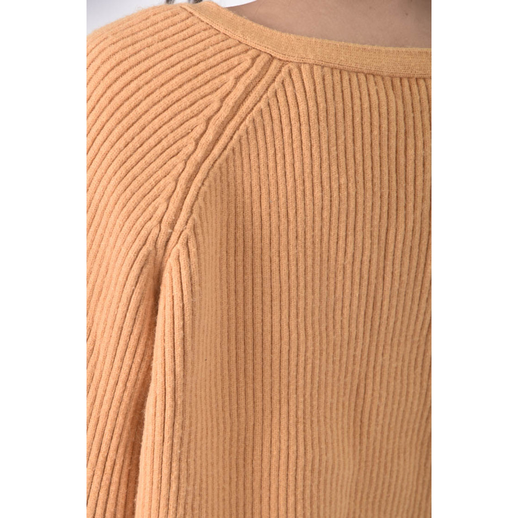 (XL) meier q修身短版排扣黃色外套二手衣, , large
