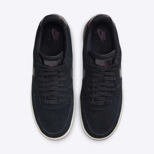 Kixpress-Nike Wmns Air Force 1 '07 SE 女 運動休閒鞋 AF1 金屬勾 黑紫 [HJ4401-002], , large