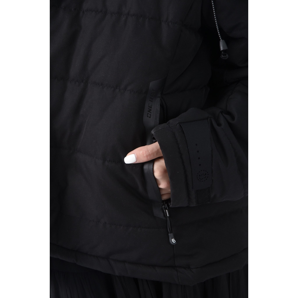 (2XL) one boy連帽黑色外套二手衣, , large