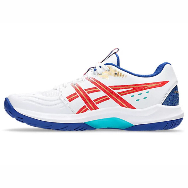 Asics Powerbreak Ff 男 羽球鞋 一期一會 支撐 抗扭 瞬移 白 藍 [1071A121-960], , large