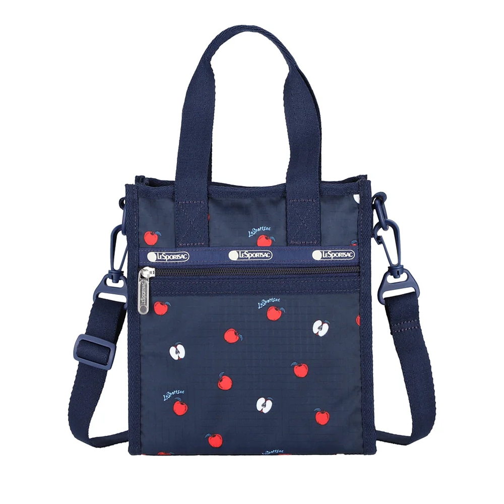 |快速出貨|Lesportsac Mini N/S Tote 小方型手提肩背托特包購物袋/ 小蘋果, , large