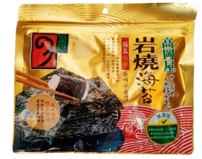 [Classic Brand] Takaokaya Premium Triple-Cut Roasted Seaweed