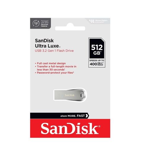 【SanDisk】CZ74 Ultra Luxe 512G USB 3.2 隨身碟 高達 400MB/s, , large