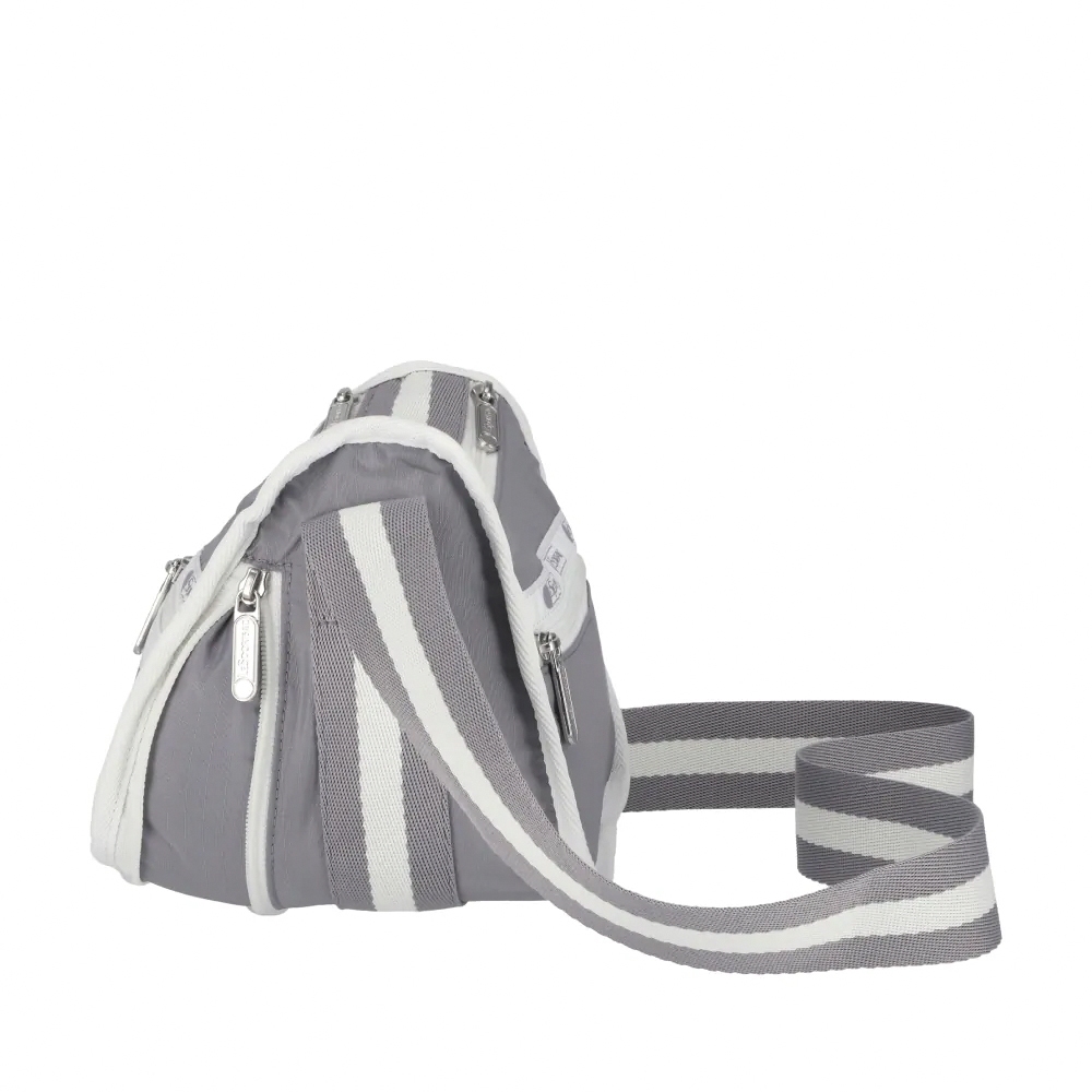 |快速出貨|Lesportsac Small Everyday Bag 小型斜背包 送禮推薦-滾邊寧靜灰, , large