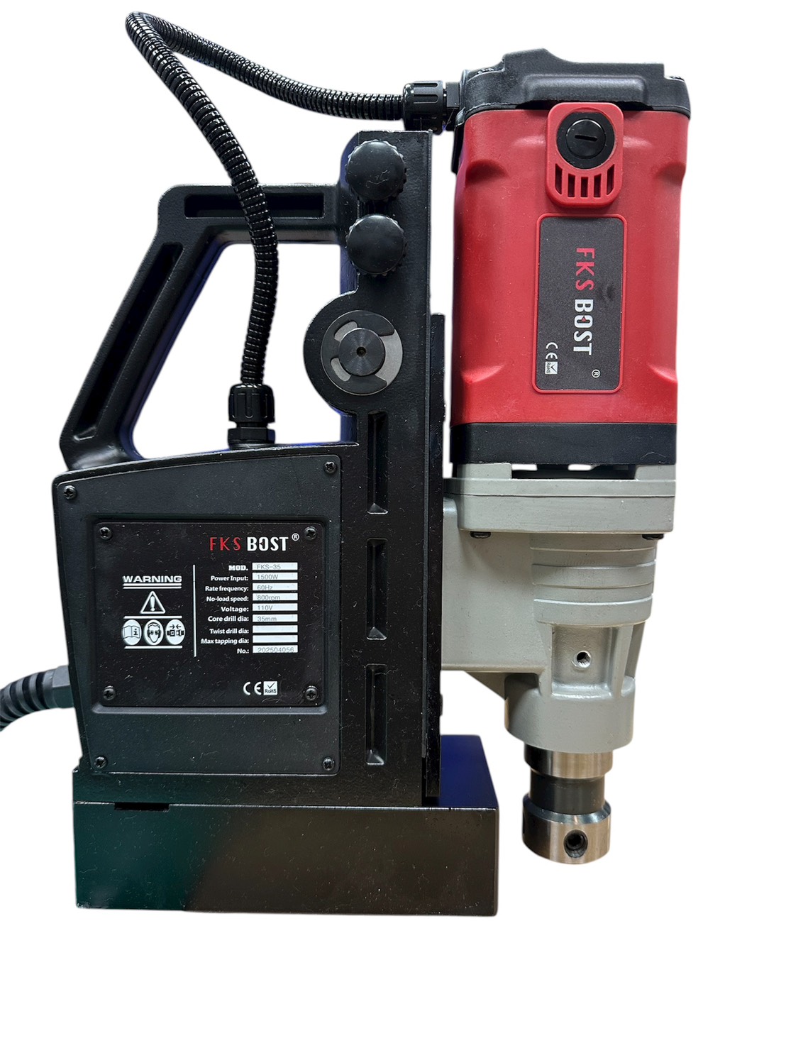 WIN五金 MK-POWER 強力型MK-35磁性鑽孔機 磁性鑽台 電鑽 鋼構鑽台 開孔機 鑽台 磁性鑽台, , large