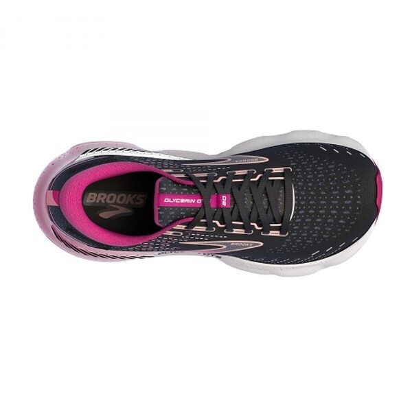 Brooks Glycerin Gts 20 女 慢跑鞋 氮氣中底 甘油 震緩緩衝 支撐 黑 [1203701B094], , large