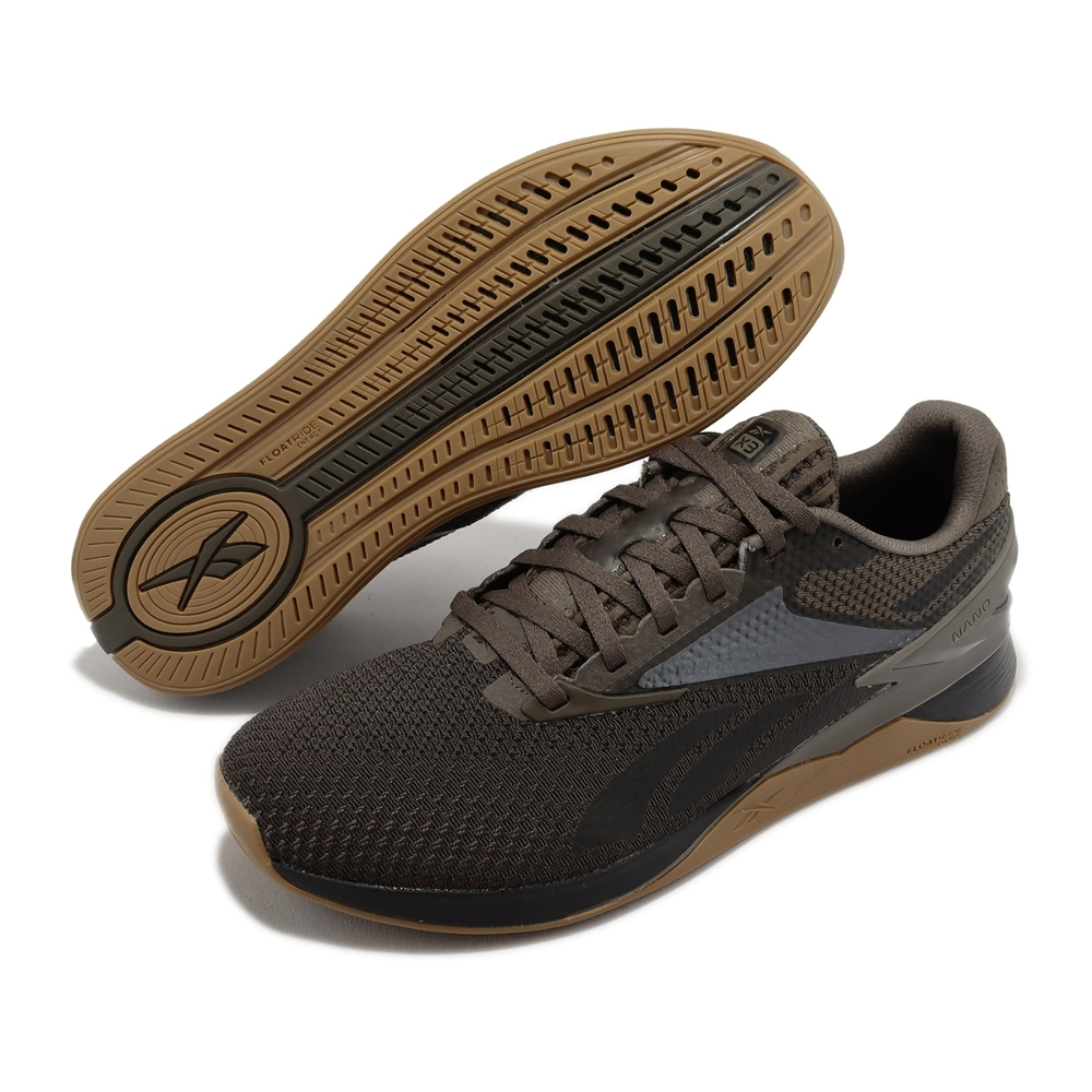 Reebok NANO X3 CrossFit 男鞋 女鞋 訓練鞋 舉重鞋 野棕黑 100033785 【樂買網】, , large