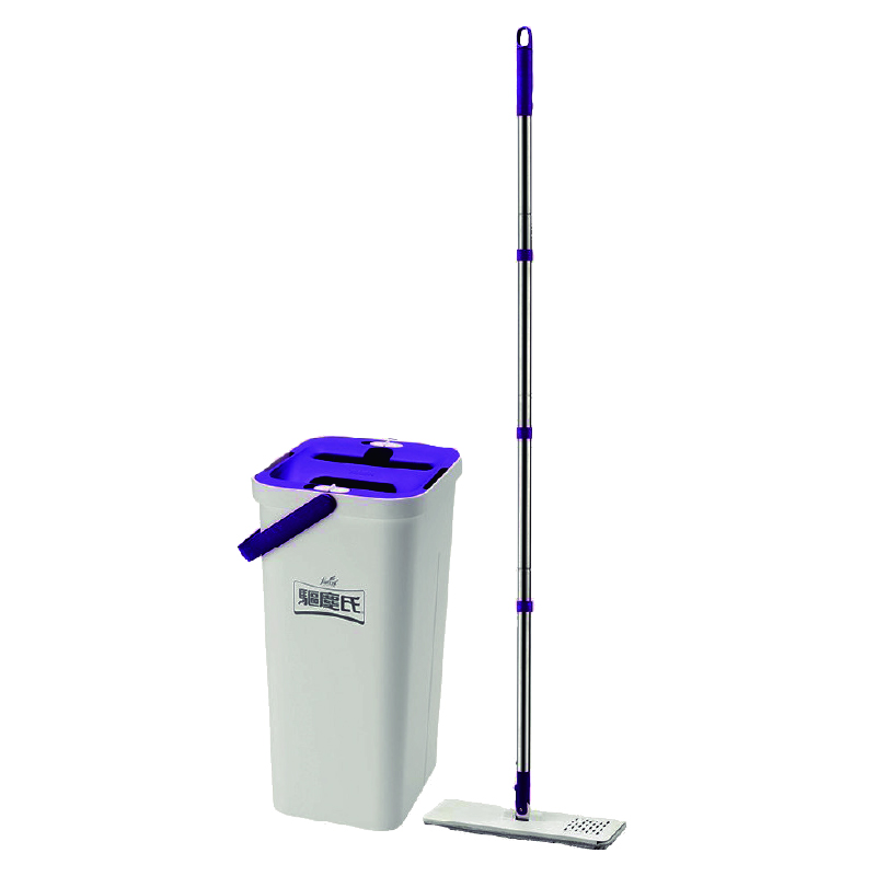 Quick Flat Mop With Bucket, , large