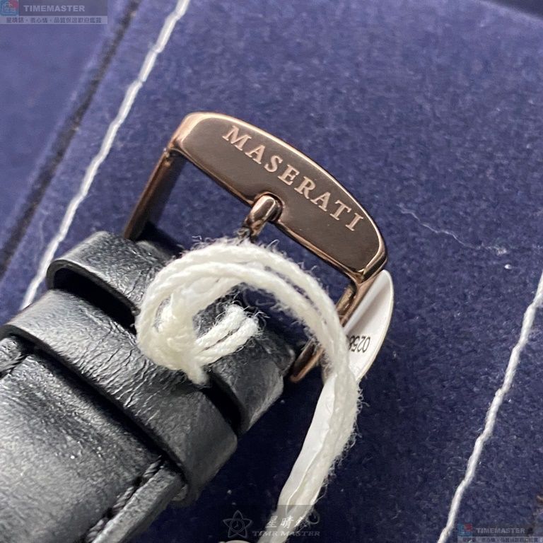 [星晴錶業]MASERATI手錶,46mm,R8851101008古銅色錶面古銅色錶殼深黑色真皮皮革錶帶款, , large